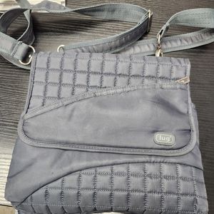Lug crossbody purse
